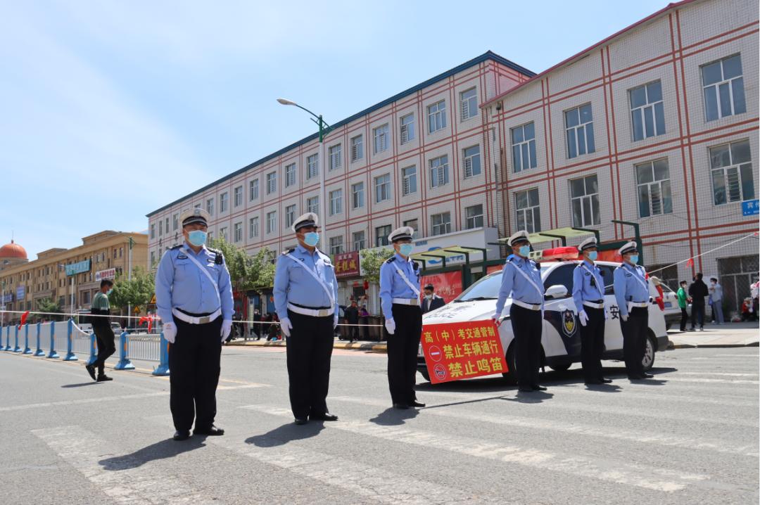 各地公安機(jī)關(guān)全力做好高考安保工作，全國(guó)萬余考點(diǎn)秩序井然